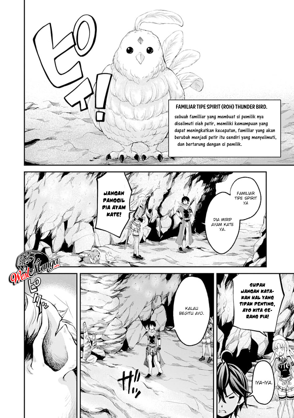 Saisoku Musou No B-kyuu Mahou Tsukai Chapter 06.1 Bahasa Indonesia
